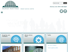 Tablet Screenshot of moneymattersweb.co.uk